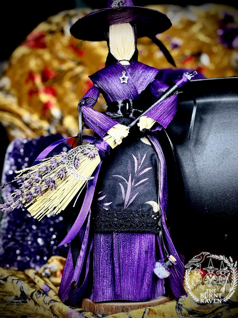 Belladonna (purple) protection witch 